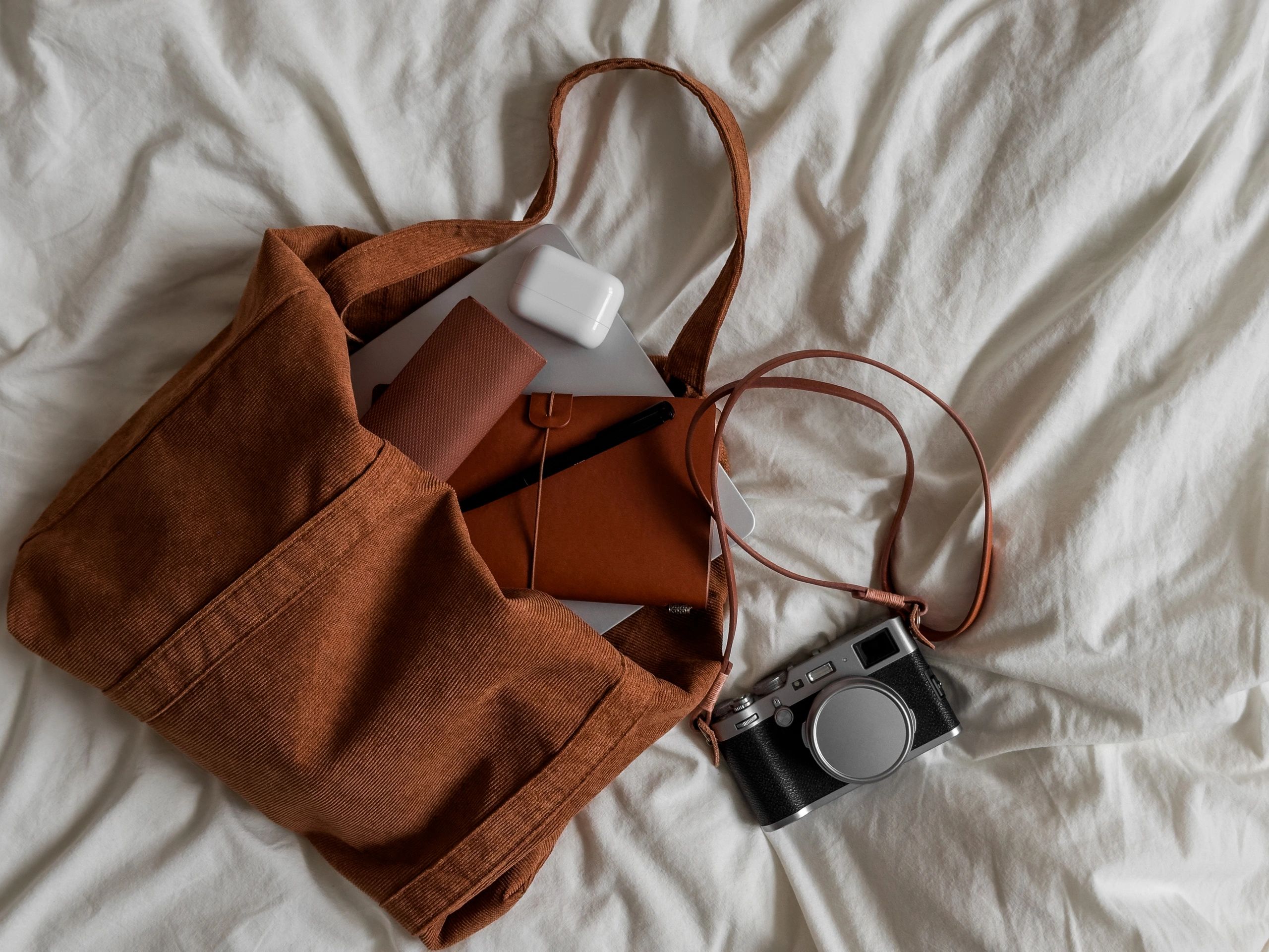 chic clothing accessories flatlay